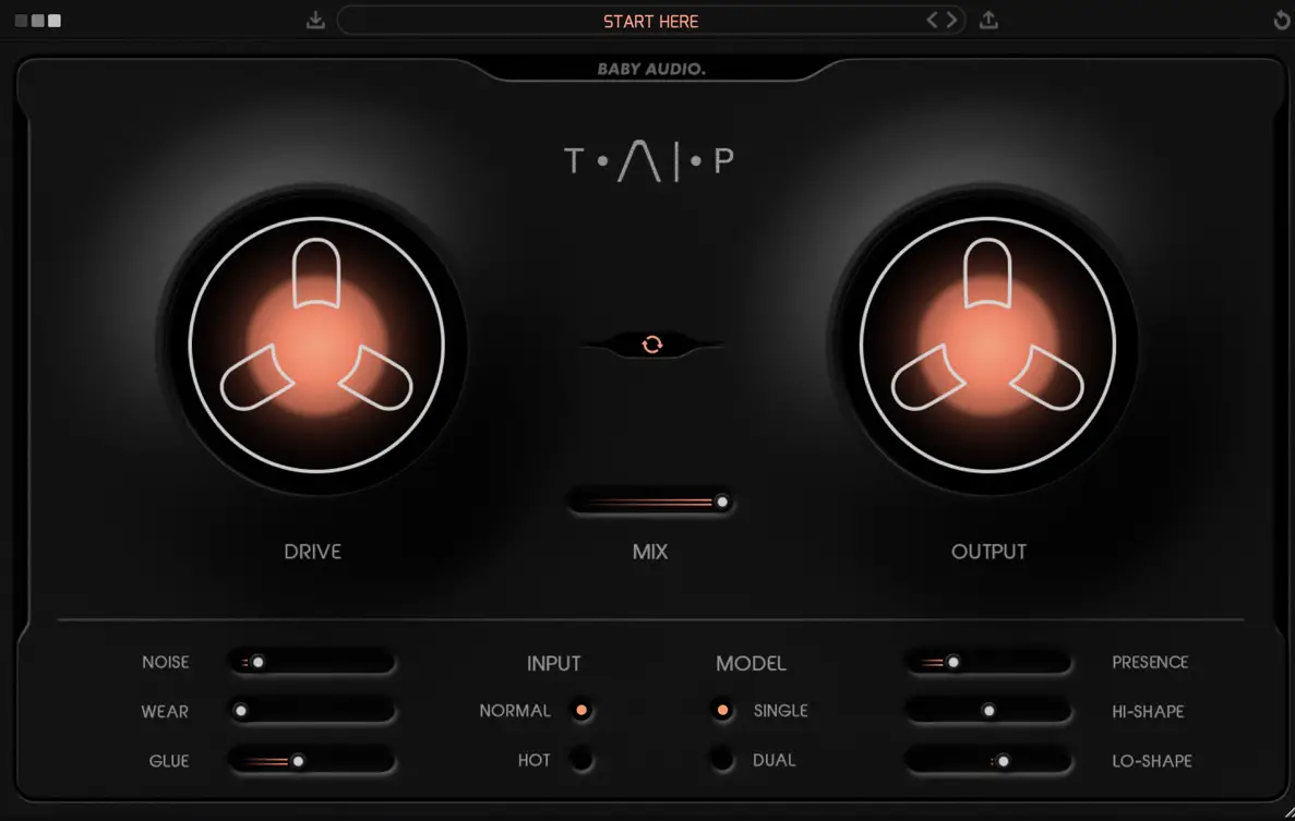 taip baby audio tape emulation plugin