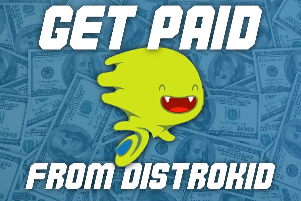 how to get paid by distrokid