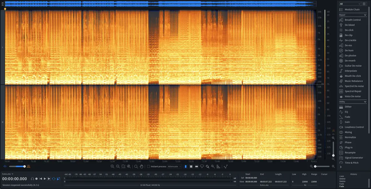 audio editing izotope RX