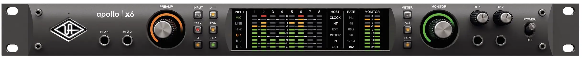 UAD Apollo x6