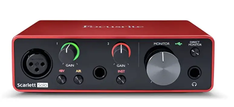 focusrite scarlett solo