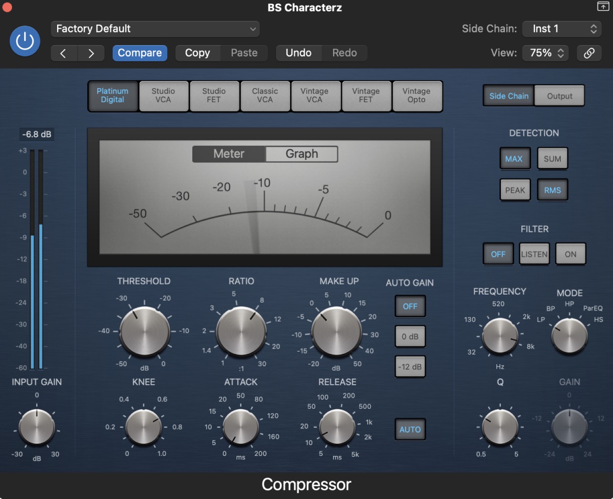 sidechain compressor